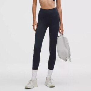 Lululemon Wunder Train High-Rise Crop 23" – Navy